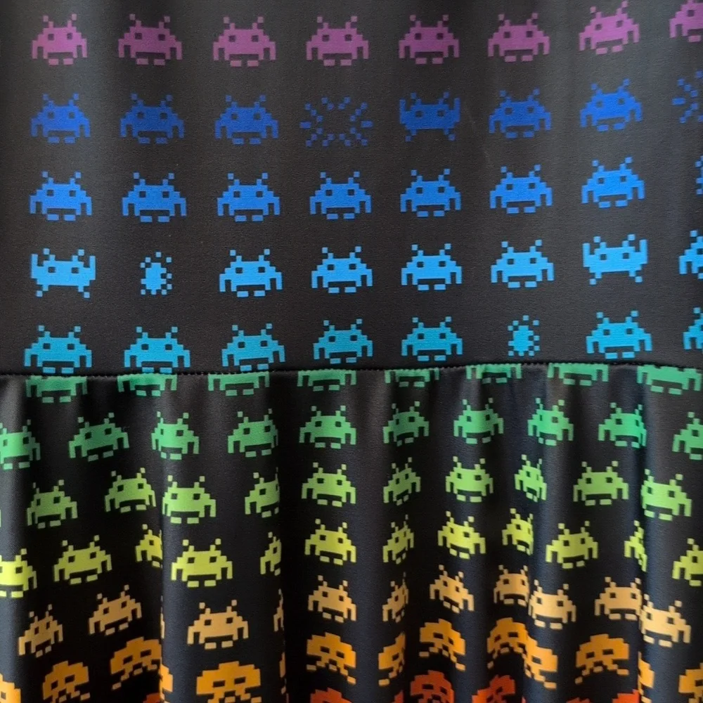 Blackmilk Space Invaders Dress S - Picture 2 of 5